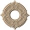 Ekena Millwork Attica PVC Medallion (Canopies up to 4 1/8"), 10"OD x 3 1/2"ID x 3/4"P, Satin Smokey Beige CMP10ATGBE - alternate 1